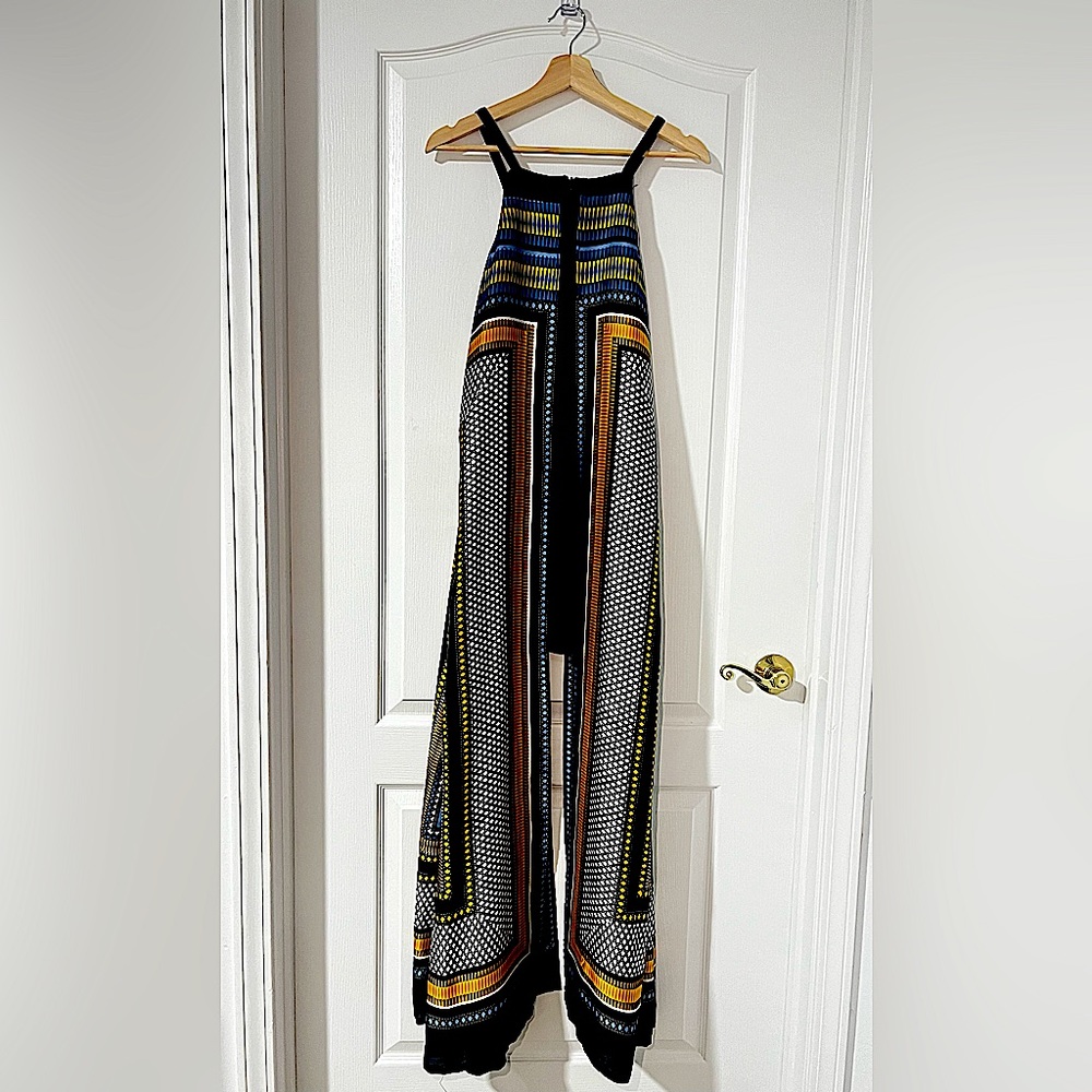 GRACIA Mini Black Dress with Overlay print dress